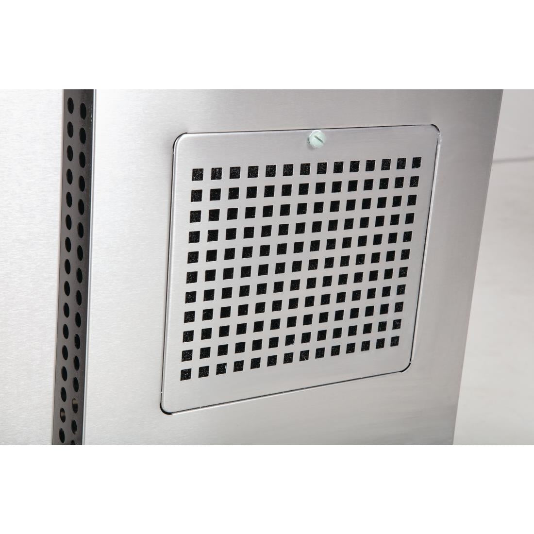 Polar U-Series Double Door Counter Fridge - 282Ltr UA047-A