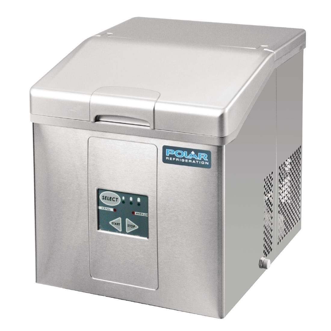 Polar C-Series Countertop Ice Machine 15kg Output CH479-A