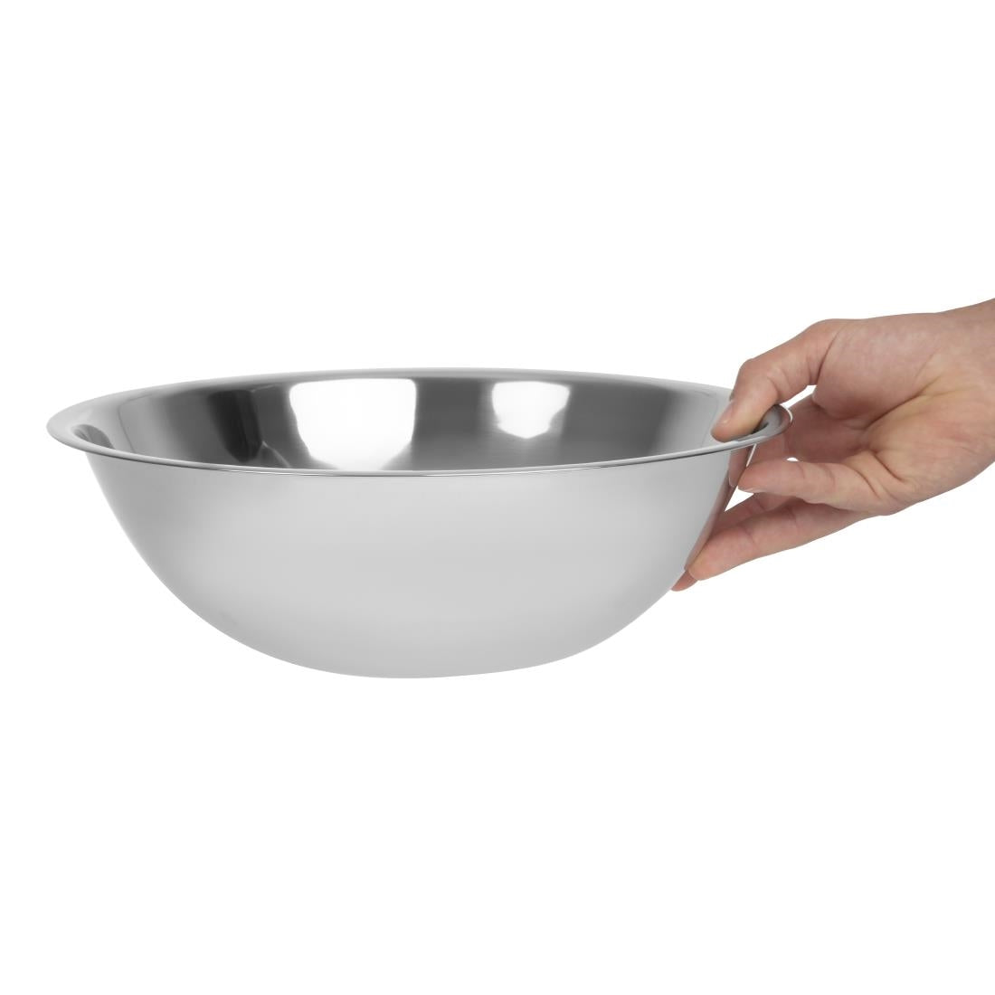 Vogue Stainless Steel Mixing Bowl 4.8Ltr GC138