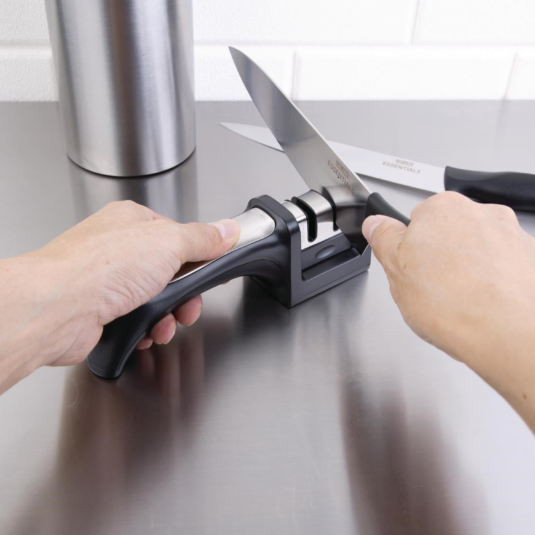 Vogue Two Stage Manual Knife Sharpener GD035