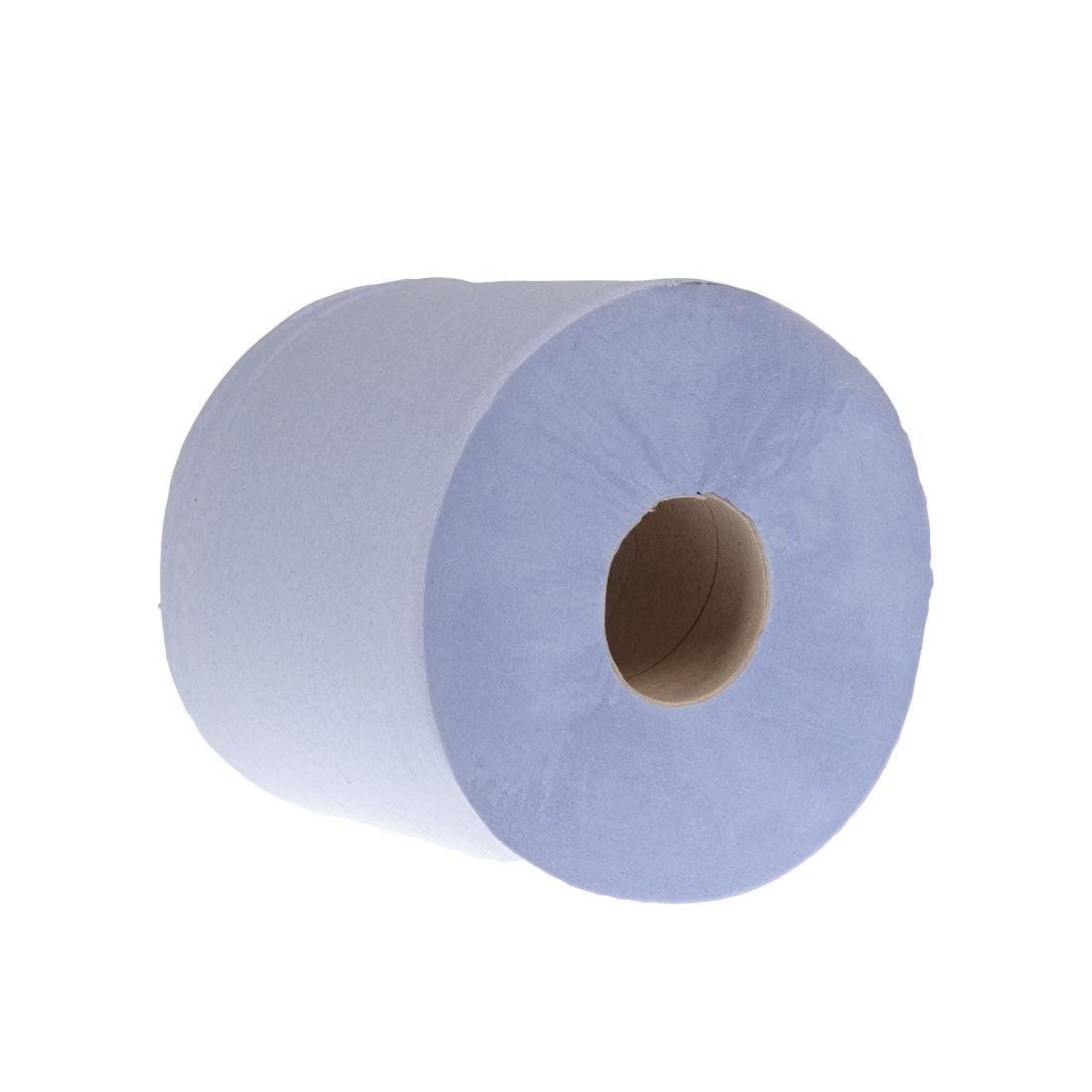 Jantex Blue Centrefeed Rolls 1-Ply (Pack of 6) GD833