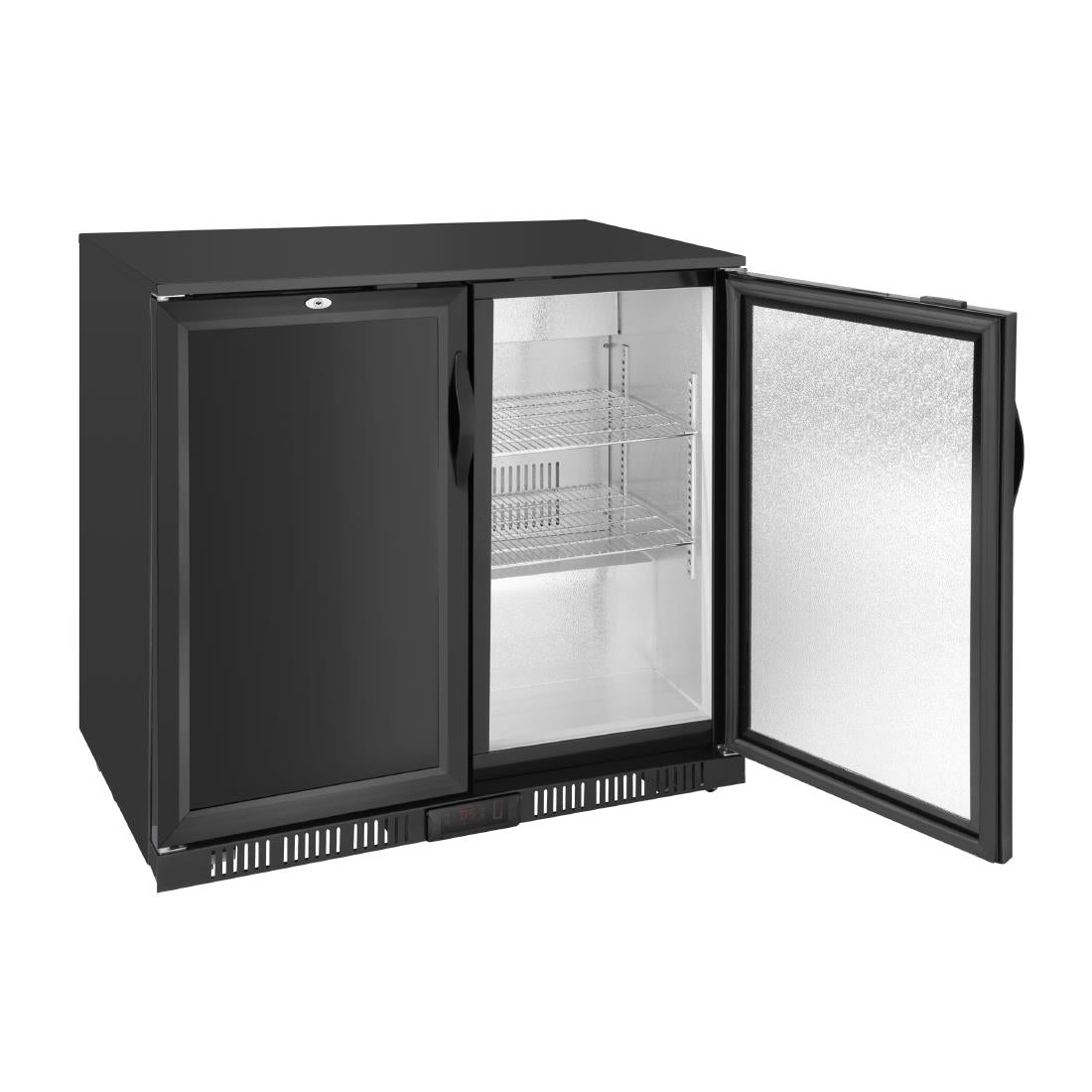 Polar G-series 850mm Double Door Back Bar Cooler Solid Door 198 Ltr GE998-A