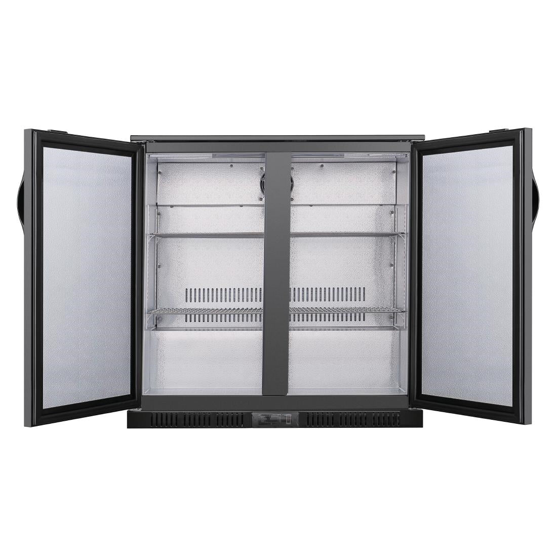Polar G-series 850mm Double Door Back Bar Cooler Solid Door 198 Ltr GE998-A