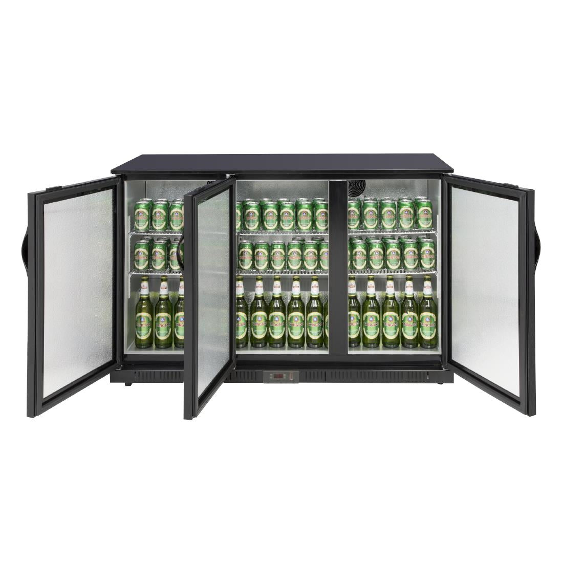 Polar G-series 850mm Triple Door Back Bar Cooler Solid Door 320 Ltr GE999-A