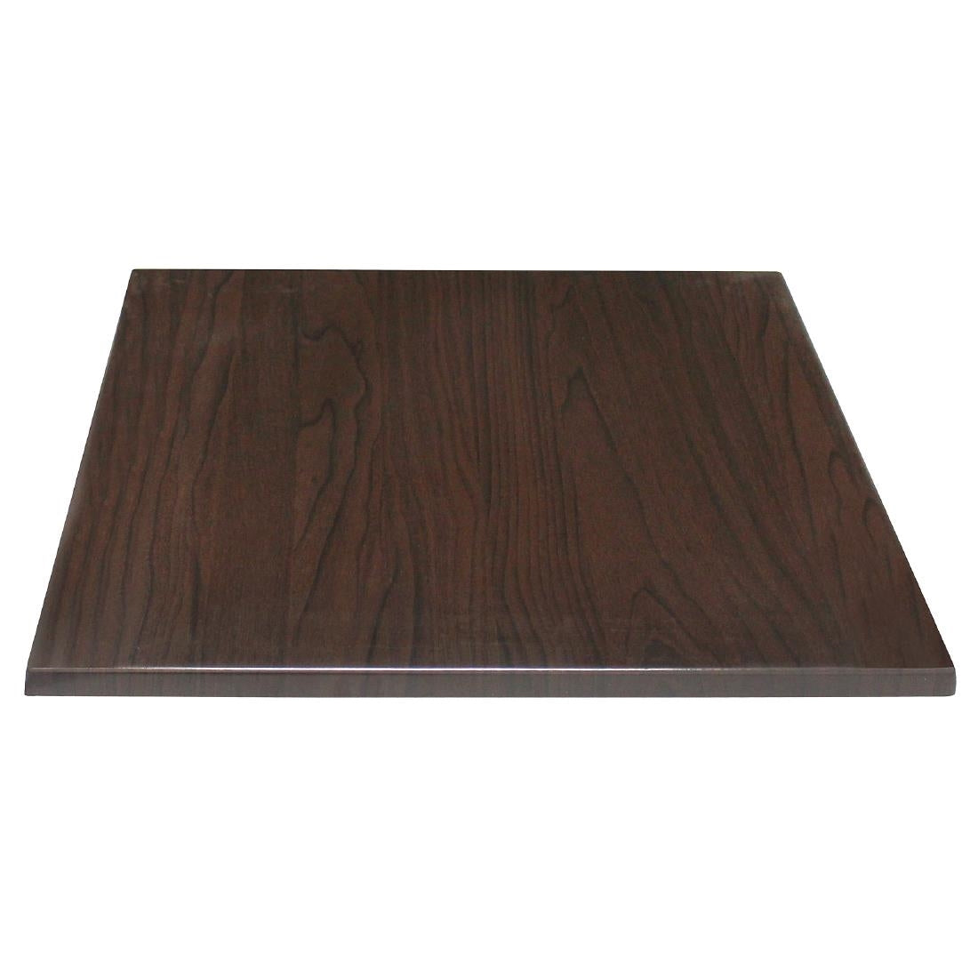 Bolero Square Table Top Dark Brown 700mm GG639