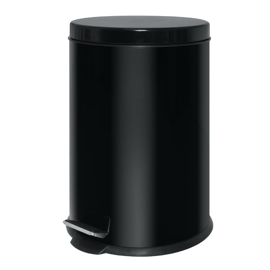 Stainless Steel Pedal Bin Black 20Ltr GG978