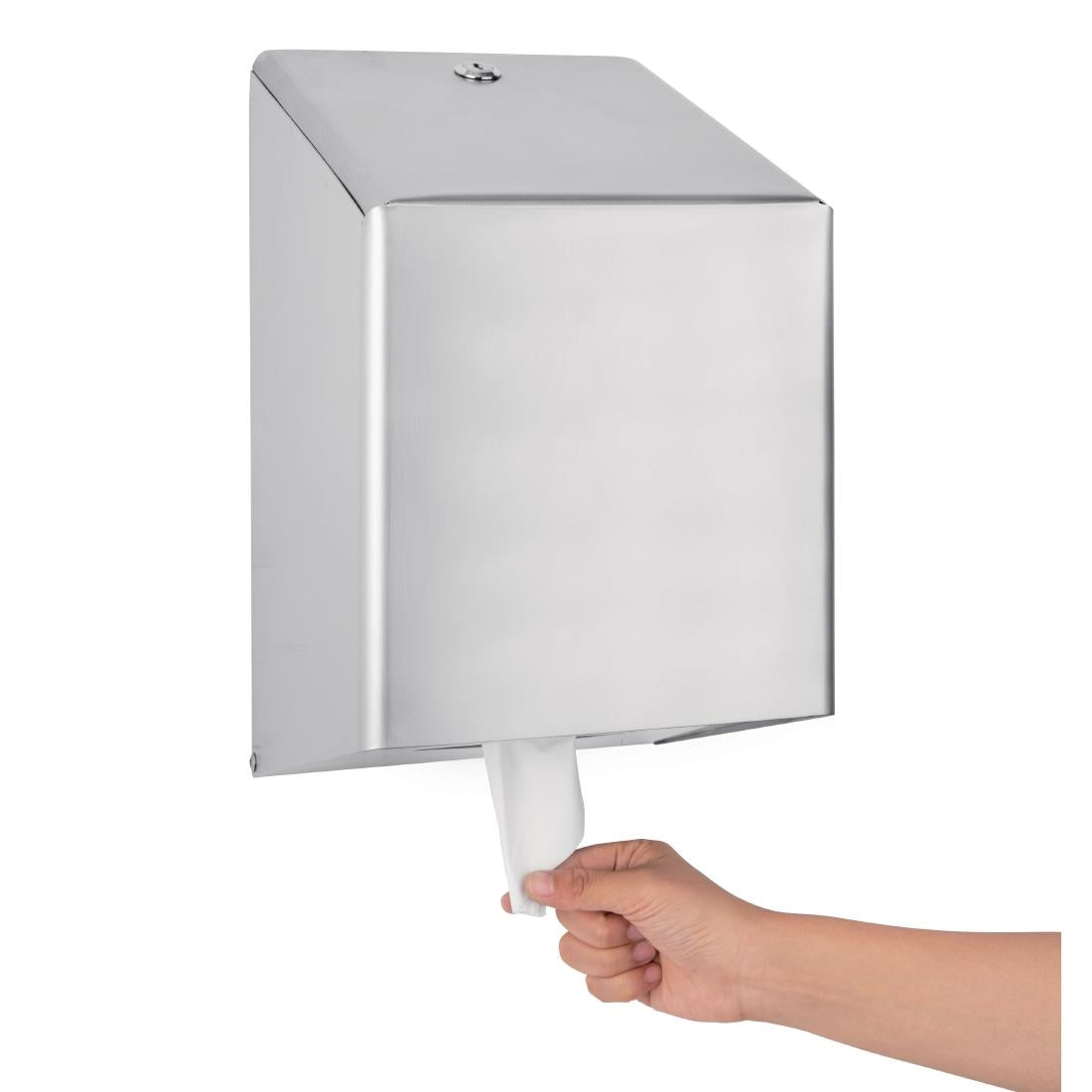 Jantex Stainless Steel Centrefeed Roll Dispenser GJ030