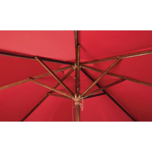 Bolero Round Umbrella 2.5m Diameter Red GL304