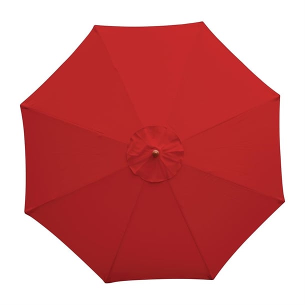 Bolero Round Umbrella 2.5m Diameter Red GL304