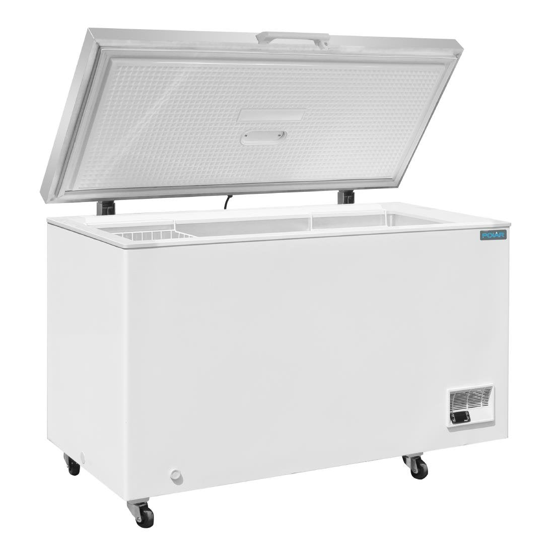 Polar G-Series Chest Freezer with Stainless Steel Lid 378Ltr GP897-A