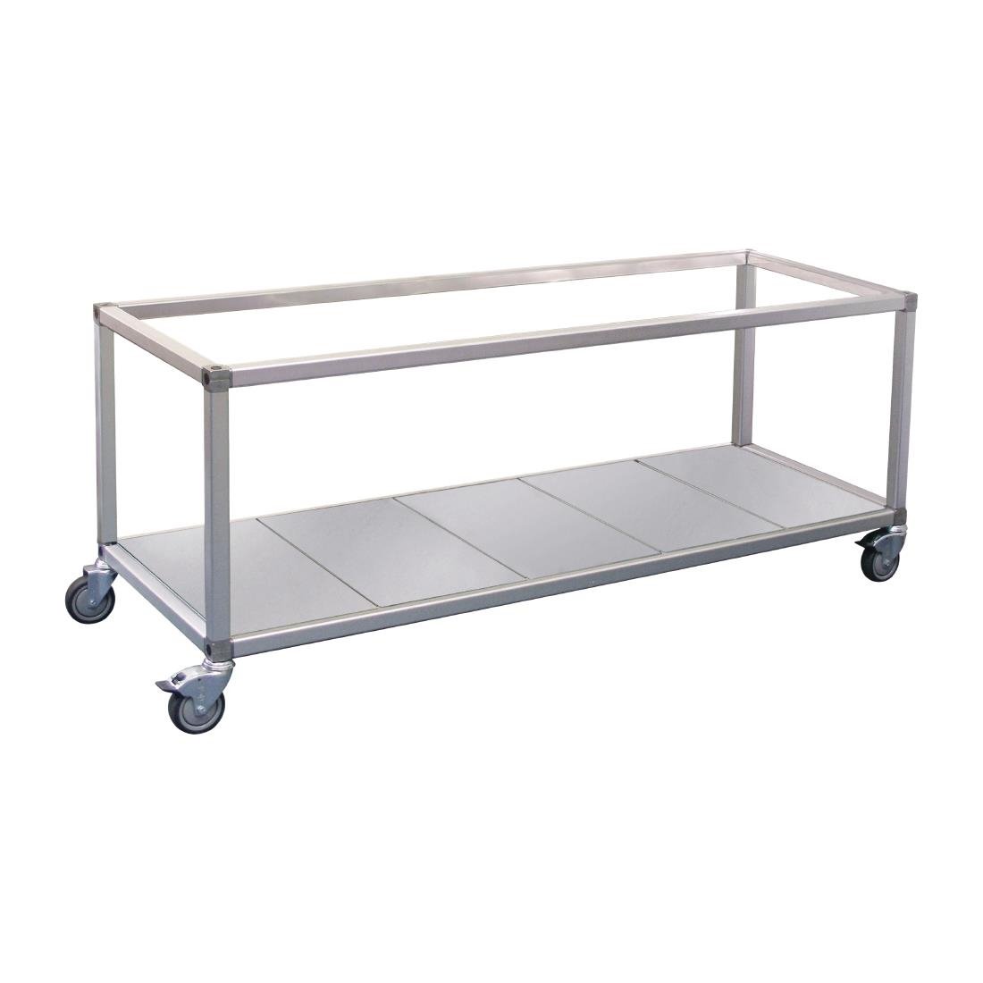 Roband Trolley ET25 to suit 2 row by 5 pan Foodbar/Bain Marie HJ615