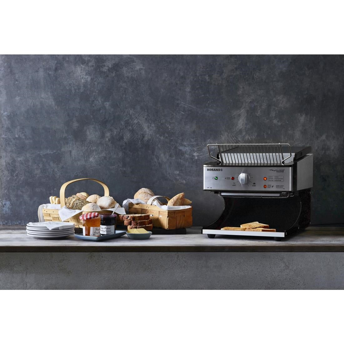 Roband Sycloid Toaster ST500AB 15amp in Black HK666