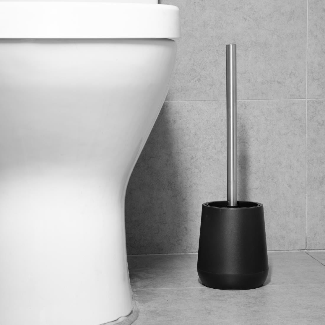 Jantex Toilet Brush and Holder Black HT481