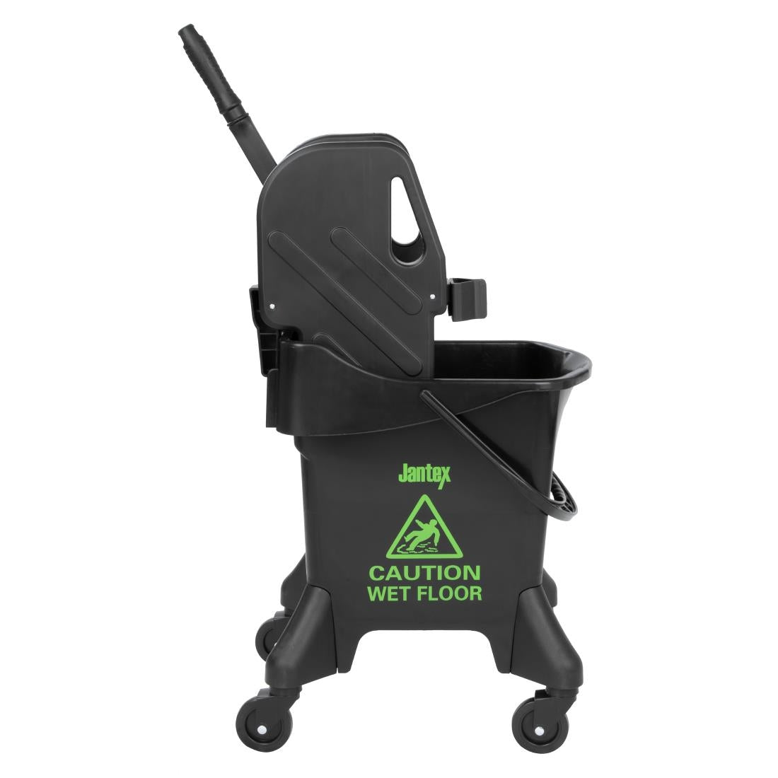 Jantex 21Ltr Tall Mop Bucket and Wringer - Green Print HW637