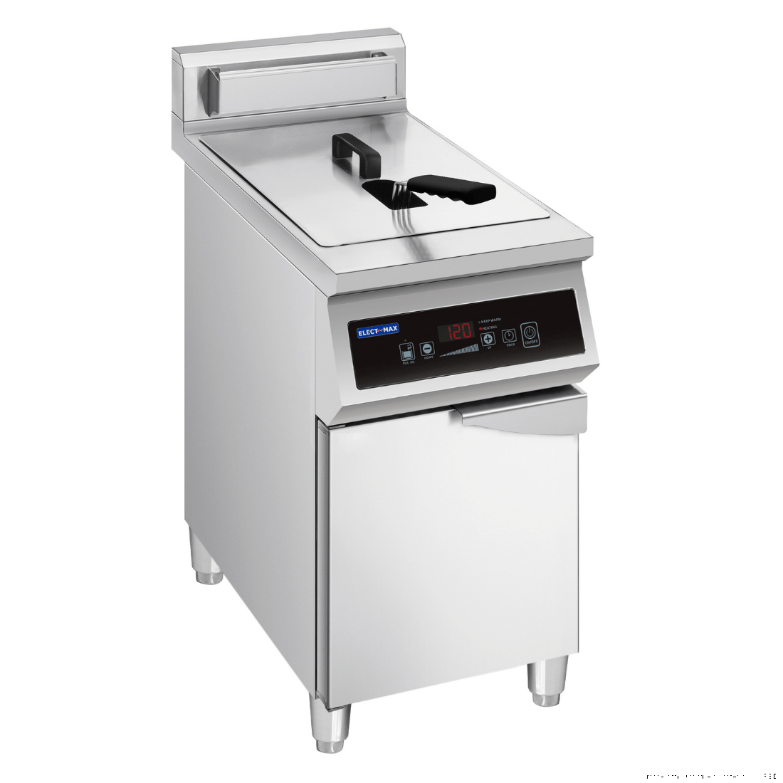 ElectMAX Electmax 700 Series Induction Single Fryer With Splashback IFS7-30L