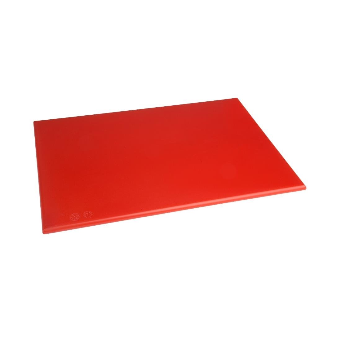 Hygiplas High Density Chopping Board Red - 450x300x12mm J010