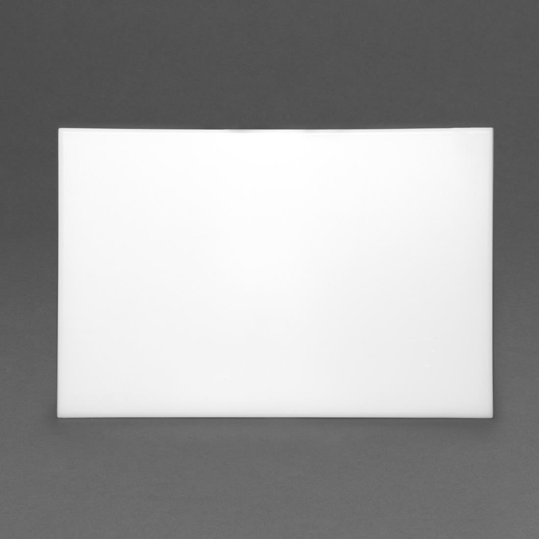 Hygiplas High Density Chopping Board White - 450x300x12mm J016