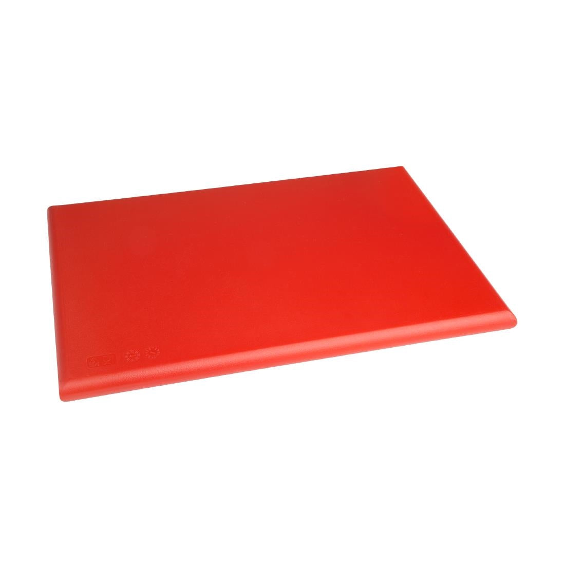 Hygiplas Extra Thick High Density Chopping Board Red - 450x300x20mm J034