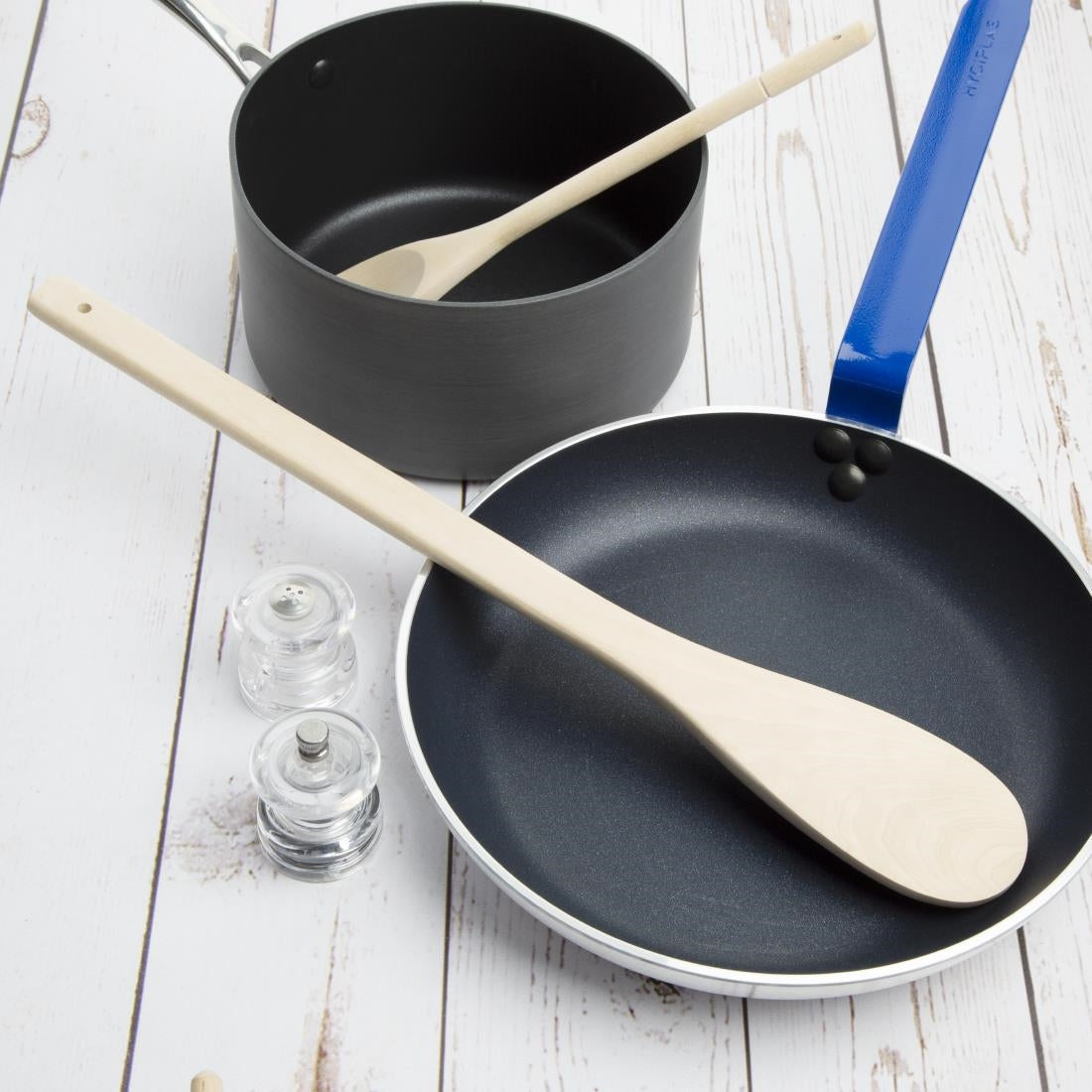 Vogue Round Ended Wooden Spatula 455mm J112