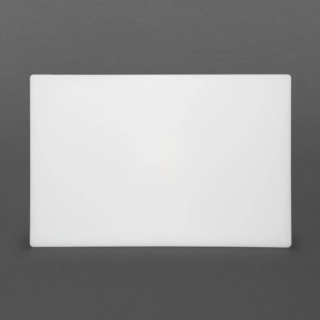 Hygiplas Low Density Chopping Board White - 450x300x10mm J252