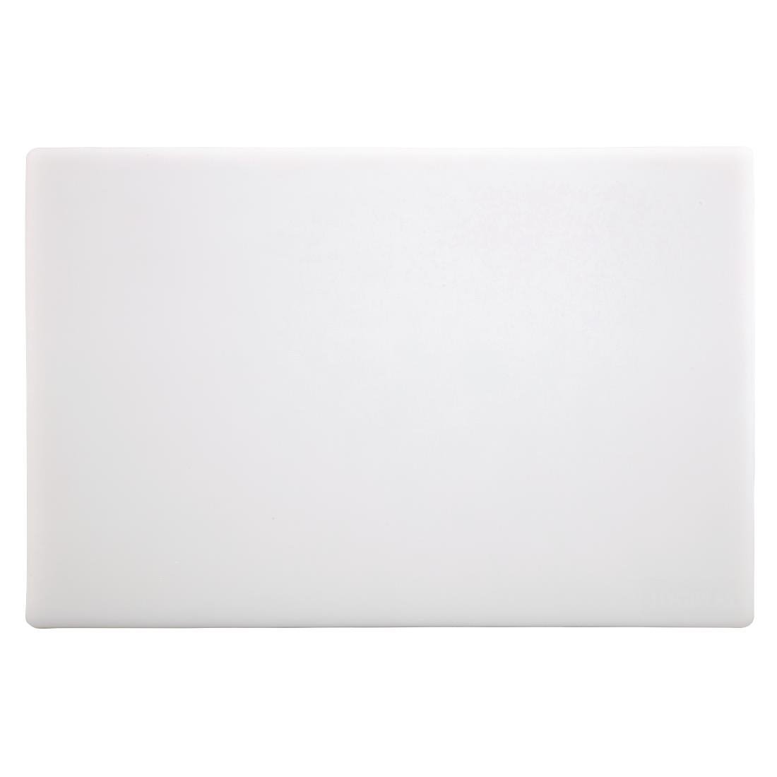 Hygiplas Low Density Chopping Board White - 450x300x10mm J252