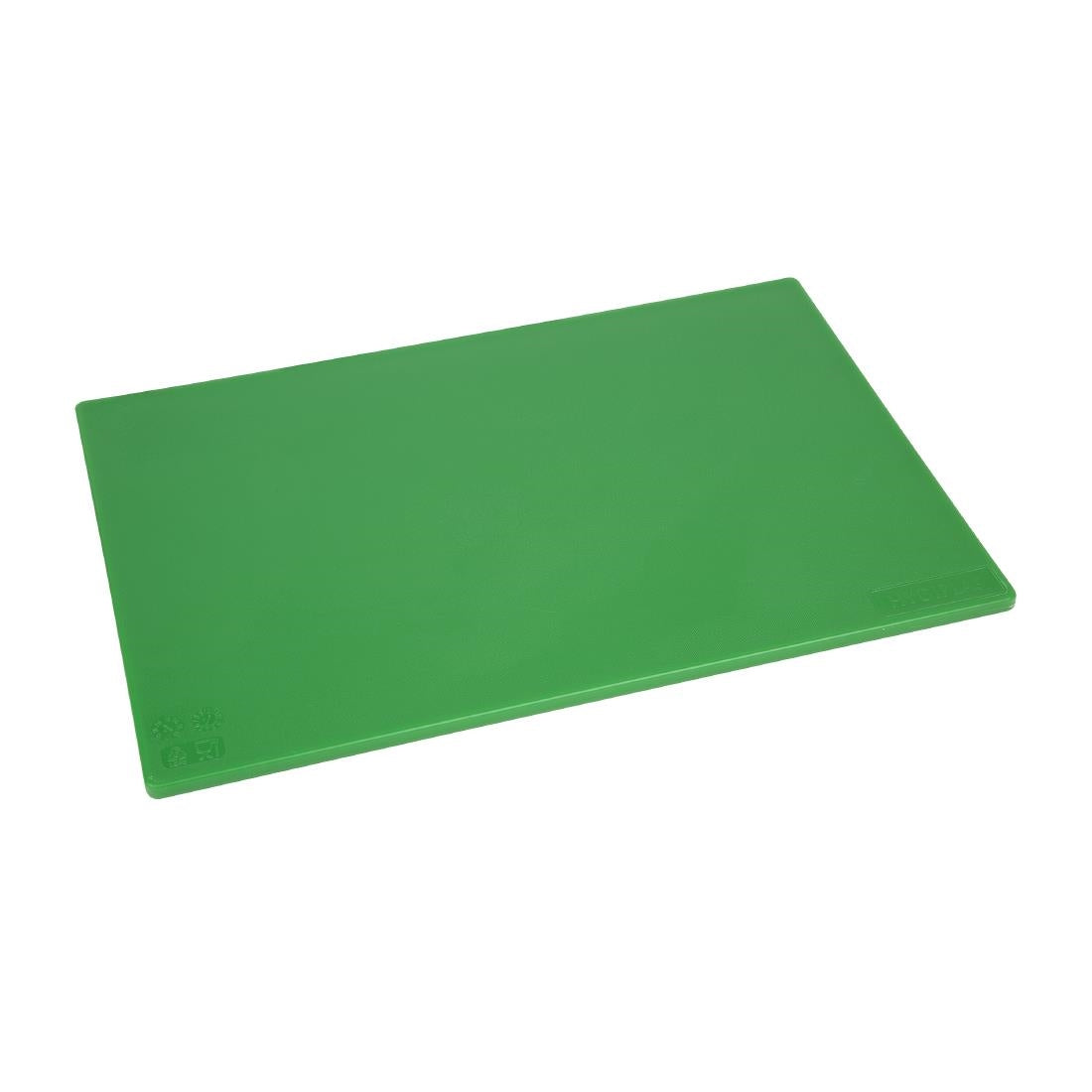 Hygiplas Low Density Chopping Board Green - 450x300x10mm J253