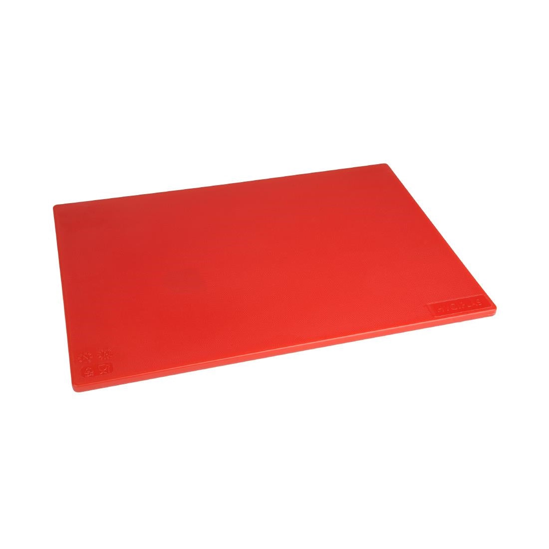 Hygiplas Low Density Chopping Board Red - 450x300x10mm J255