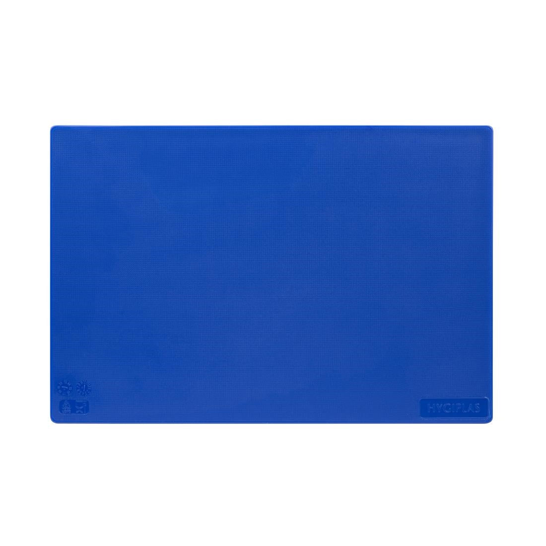 Hygiplas Low Density Chopping Board Blue - 450x300x10mm J257