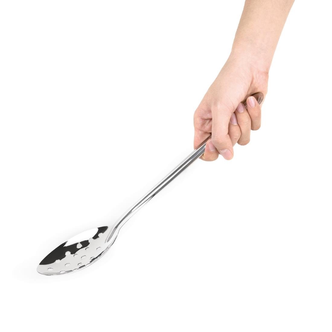 Vogue Perforated Serving Spoon 330mm J640