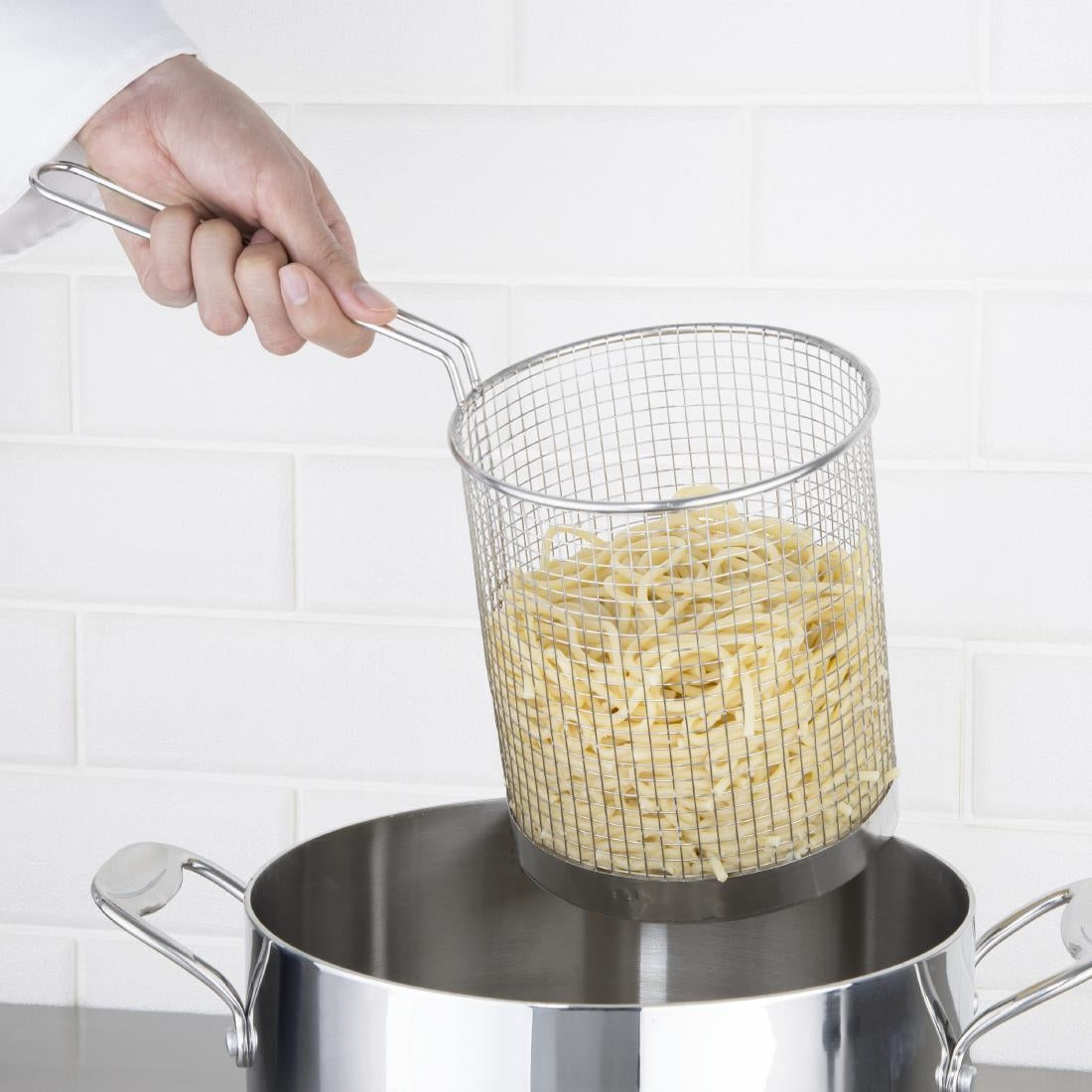 Vogue Stainless Steel Spaghetti Basket J719