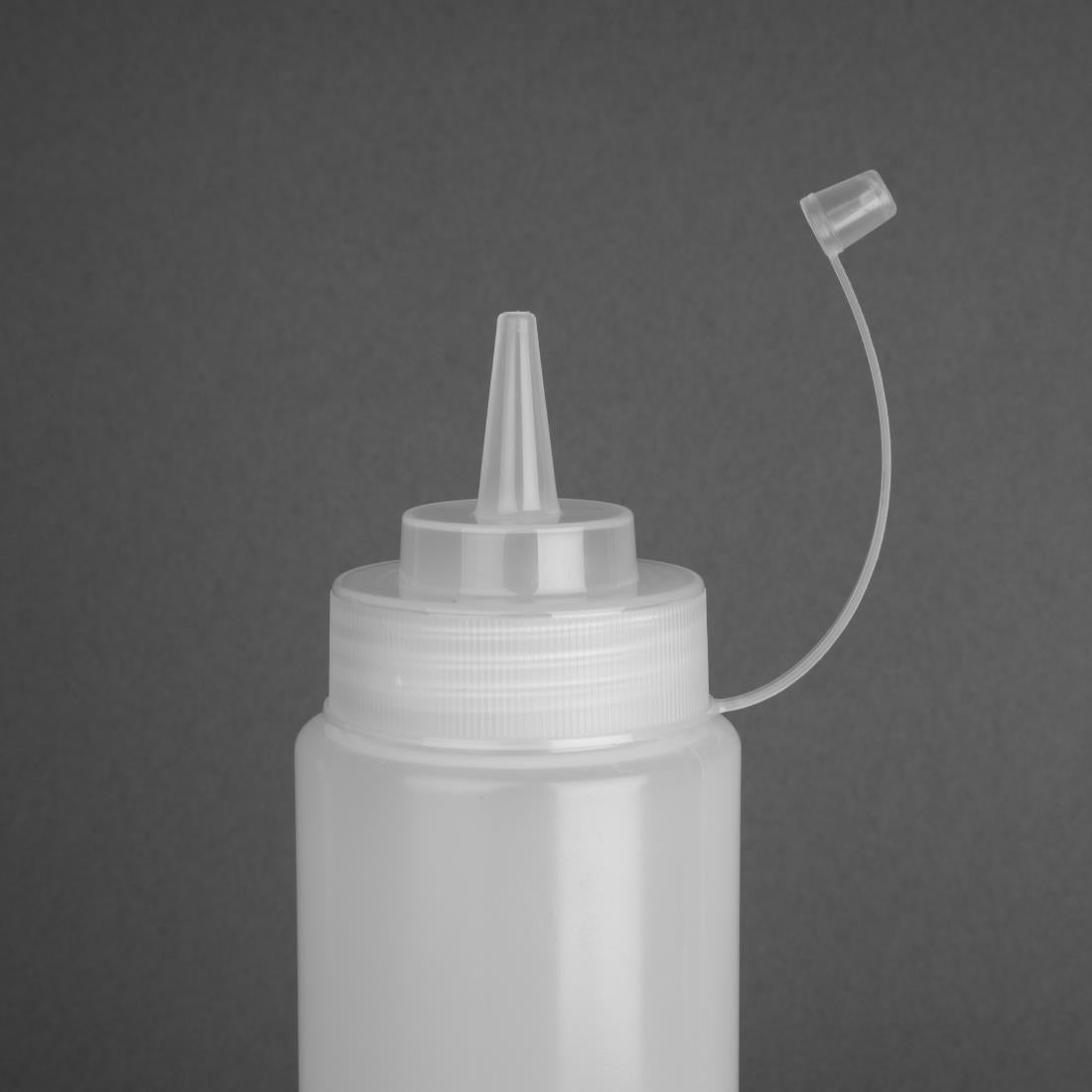 Vogue Clear Squeeze Sauce Bottle 681ml K163