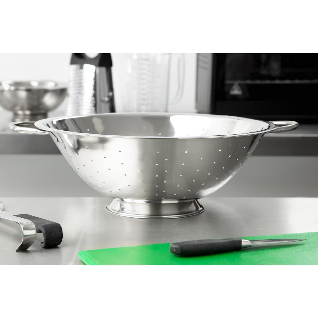 Vogue Stainless Steel Colander 355mm K349