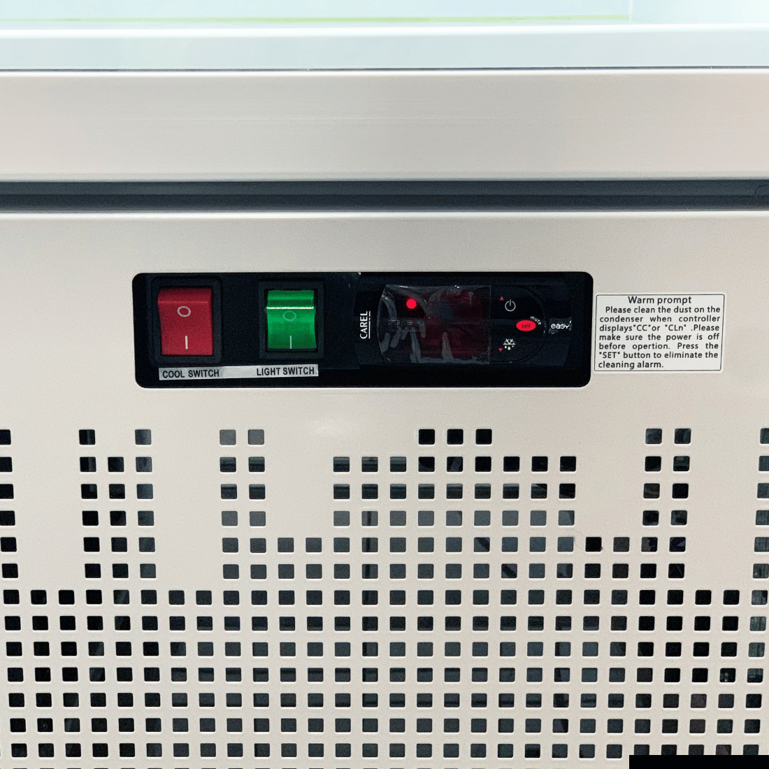 Thermaster Door Supermarket Fridge Black - LG-600BGBM