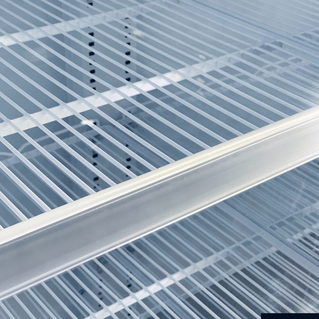 Thermaster Door Supermarket Fridge Black - LG-600BGBM