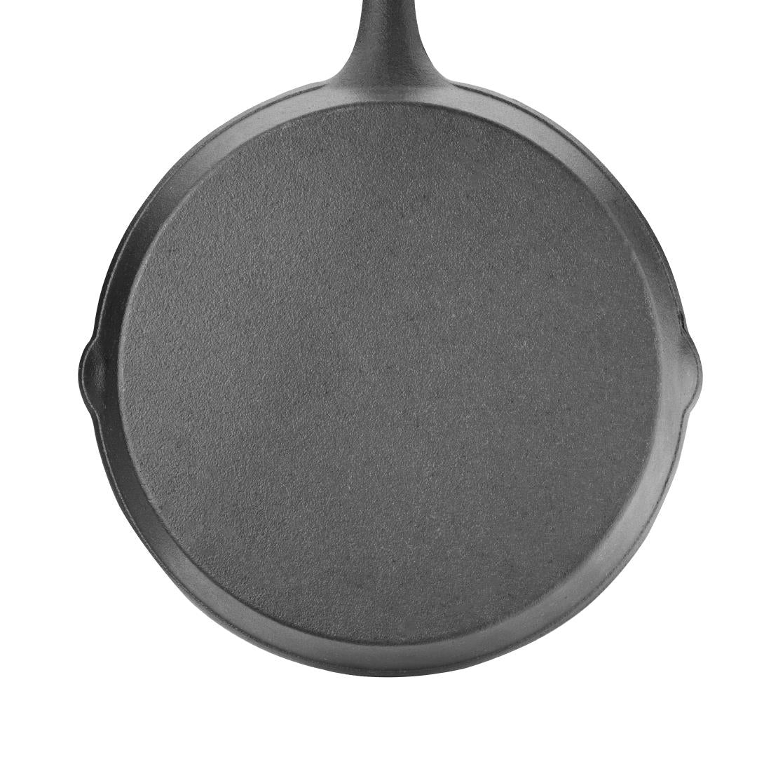 Vogue Round Cast Iron Skillet Pan 255mm M655