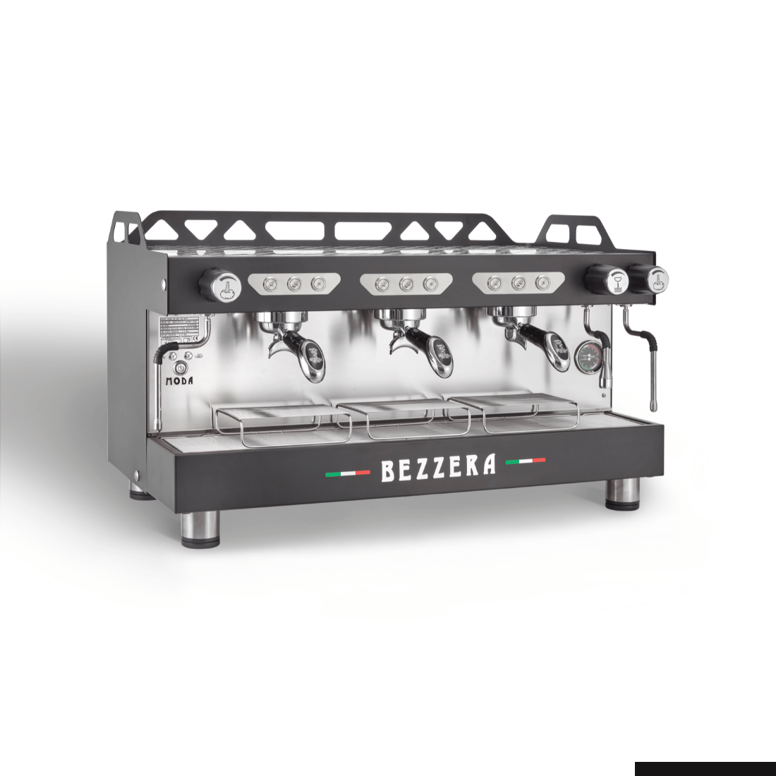 Bezzera Moda De 3 Group Espresso Machine Black MODADE3B