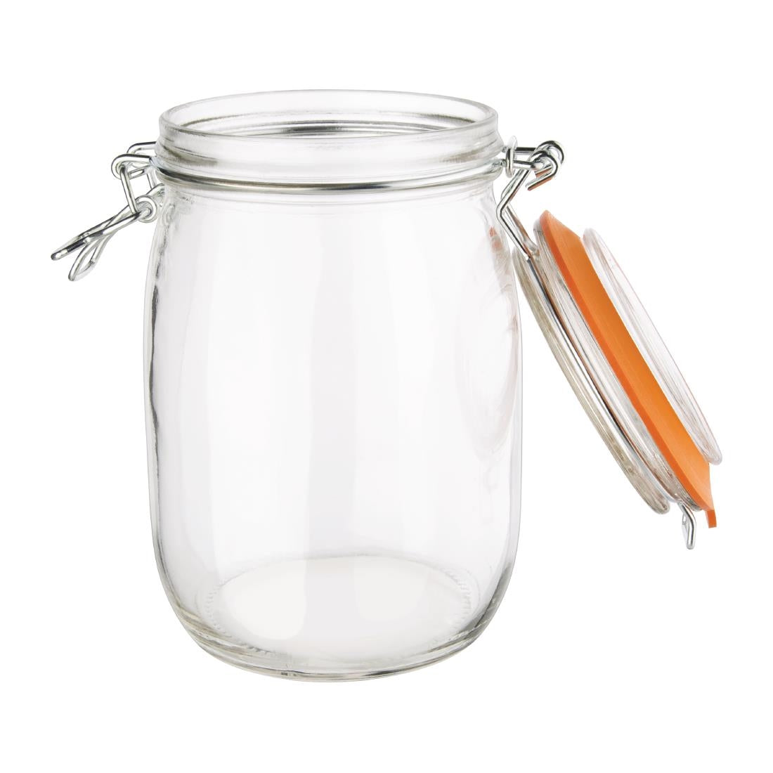 Vogue Clip Top Preserve Jars 1Ltr P492