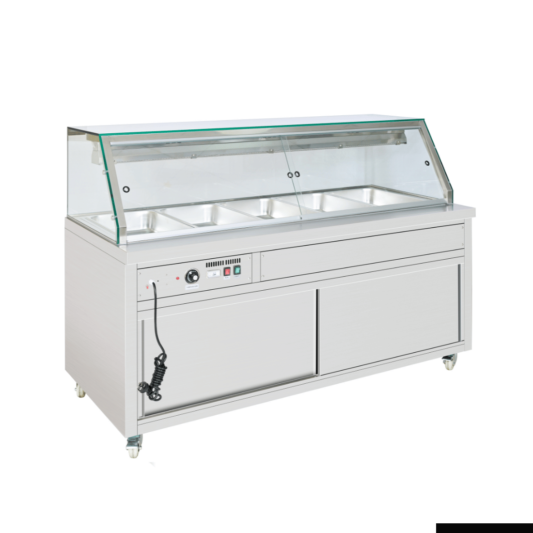 Thermaster Wet and Dry Bain Marie Display 5x1/1 GN Pans - PG180FE-XG