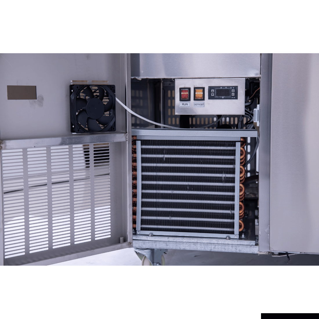 Thermaster Two Door Cold Bench Salad Station 5x1/1 GN Pans - PG180FA-XB