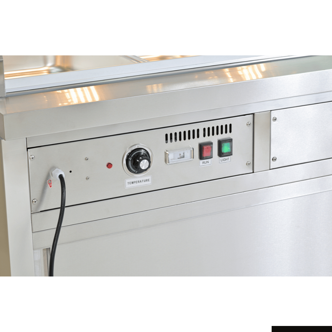 Thermaster Wet And Dry Bain Marie Display 6X1/1 GN Pans PG210FG-XG