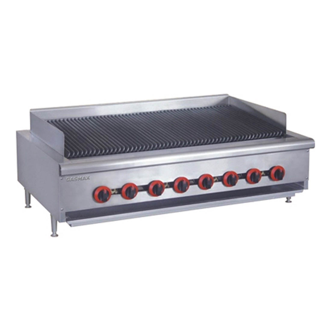 Gasmax Natural Gas 8 Burner Char Grill Top - QR-48ELPG