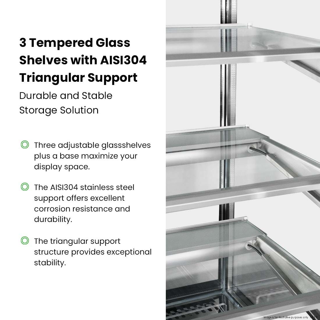 BONVUE Cake Display - SF850V