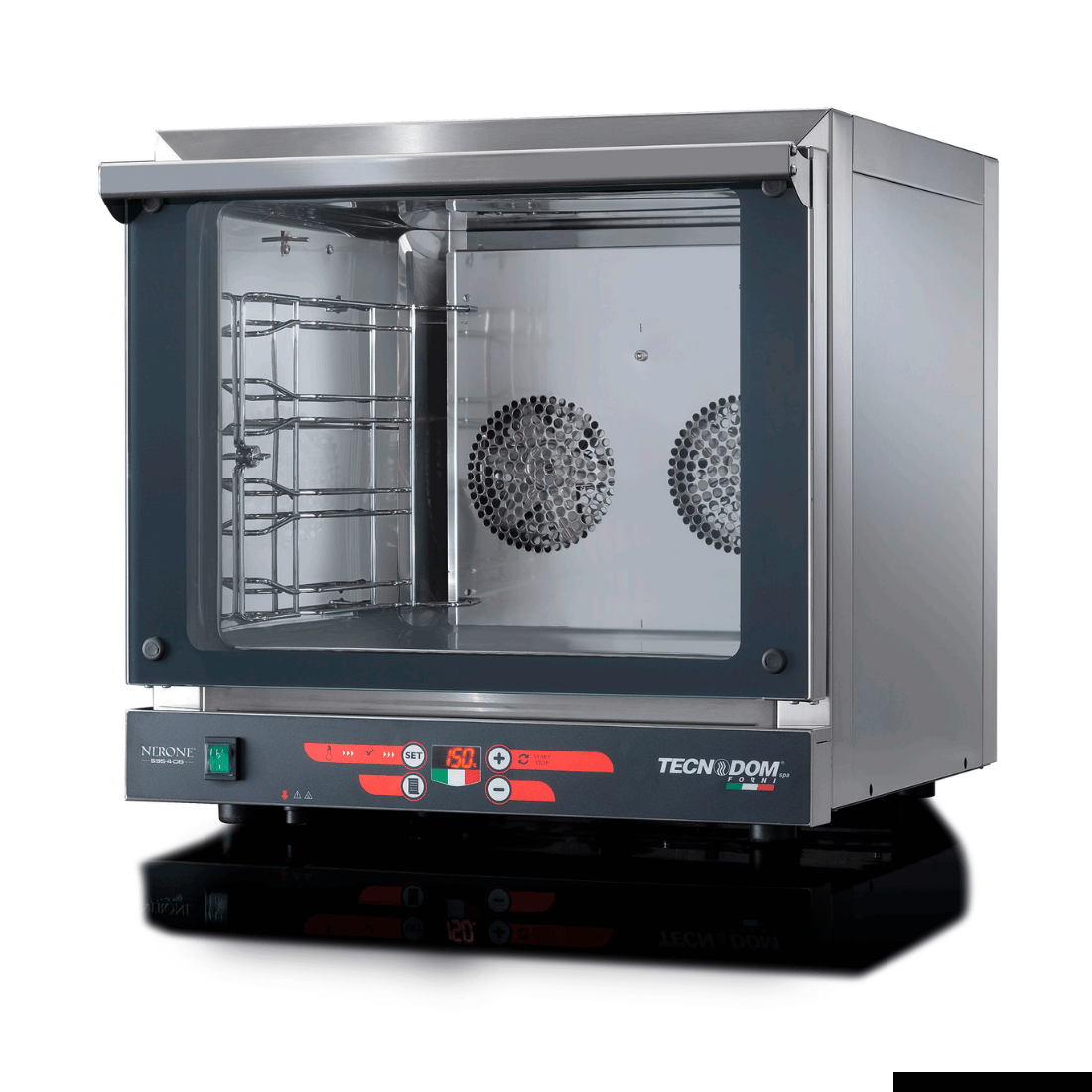 Tecnodom Nerone Eko Digital 4X 435X350 Tray Convection Oven TDE-4CD
