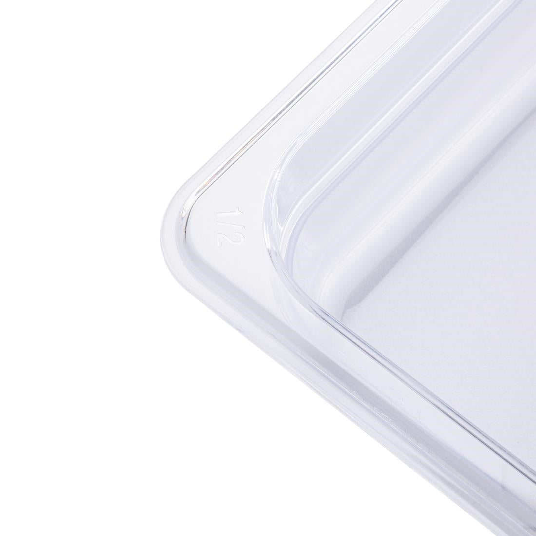 Vogue Clear Polycarbonate 1/2 Gastronorm Tray 65mm U228