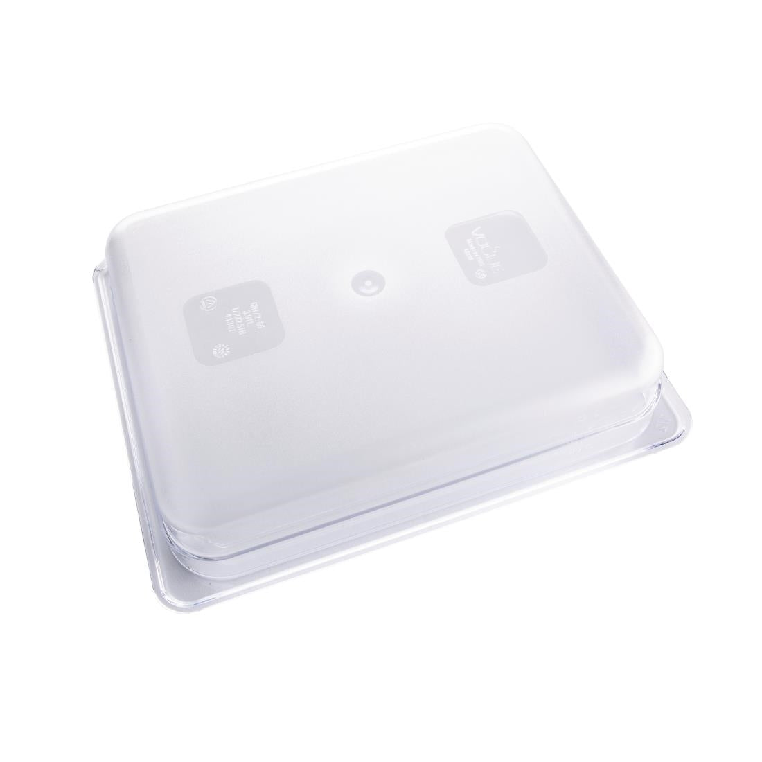 Vogue Clear Polycarbonate 1/2 Gastronorm Tray 65mm U228