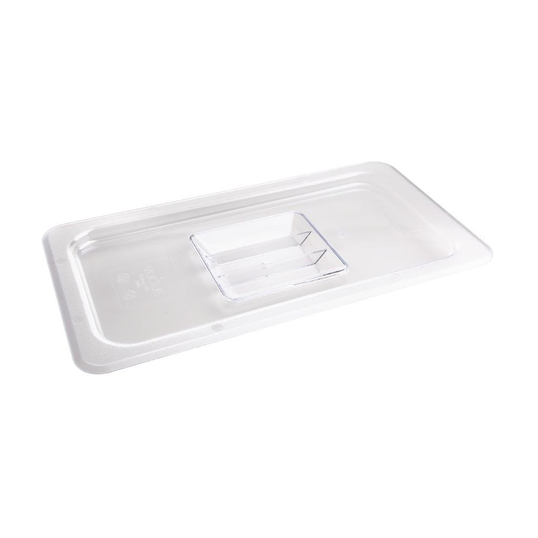 Vogue Clear Polycarbonate 1/3 Gastronorm Lid U246