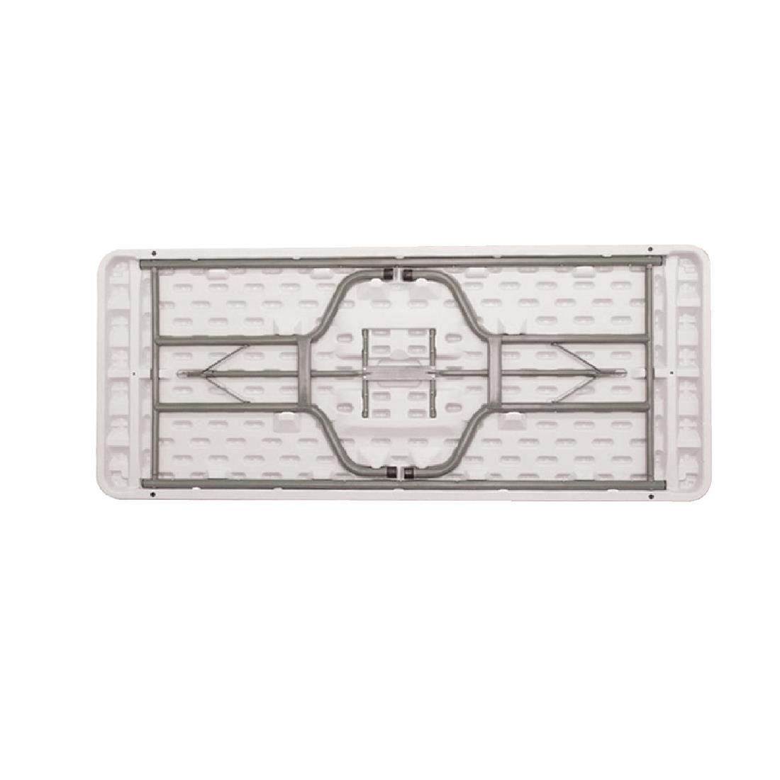 Bolero Foldaway Rectangular Utility Table 6ft U579