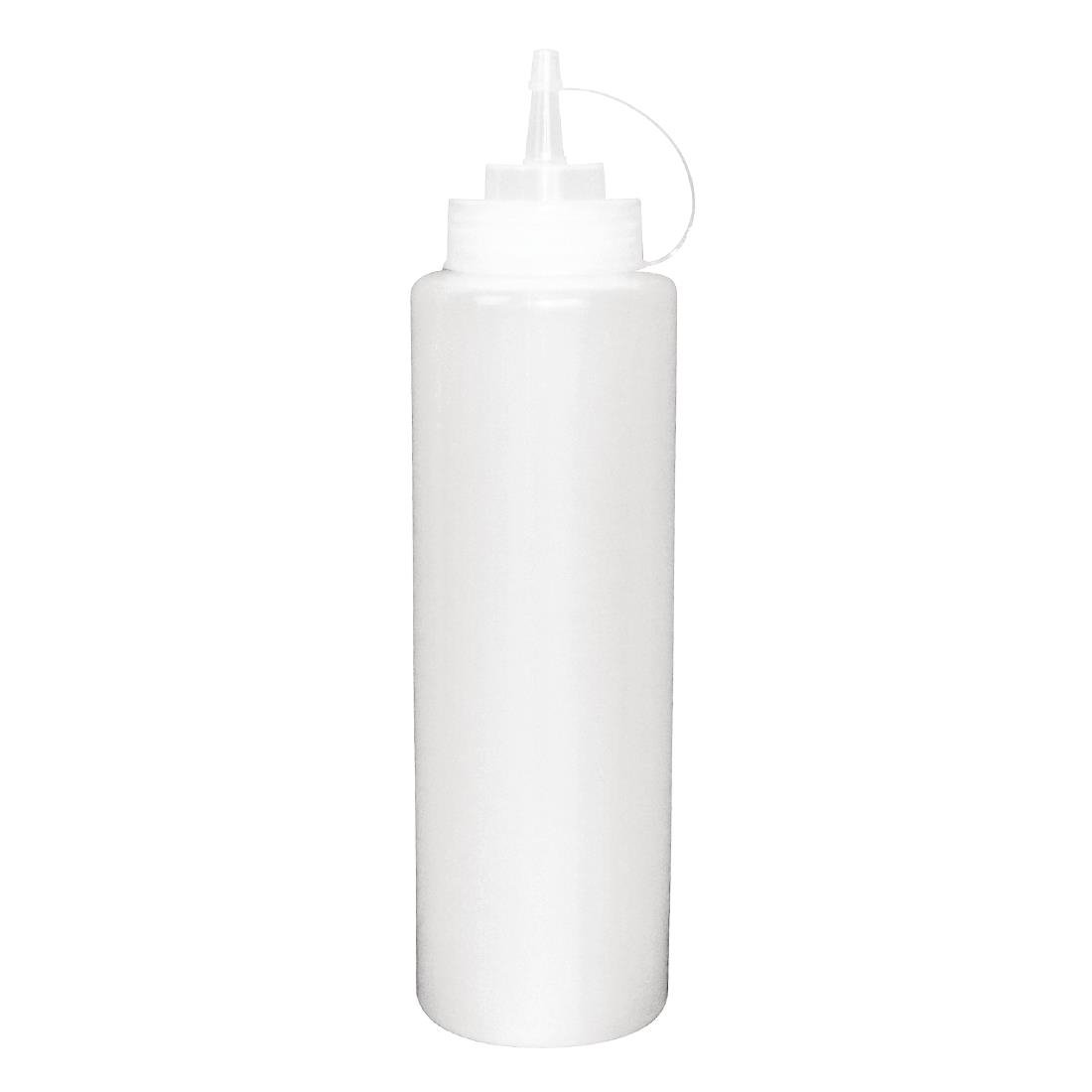 Vogue Clear Squeeze Sauce Bottle 340ml K657