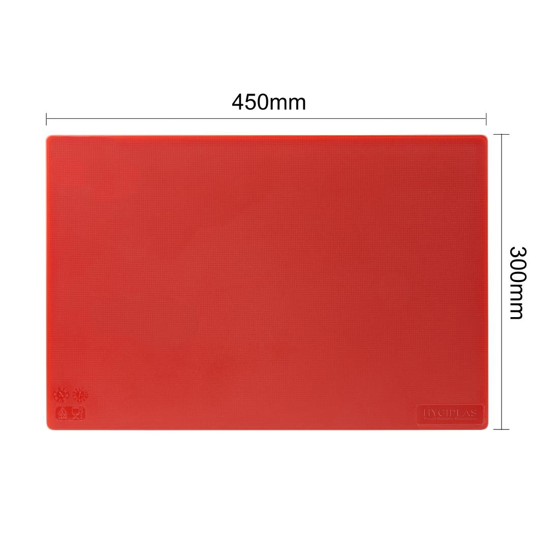 Hygiplas Low Density Pack of 6 Chopping Boards 450x300x10mm W356