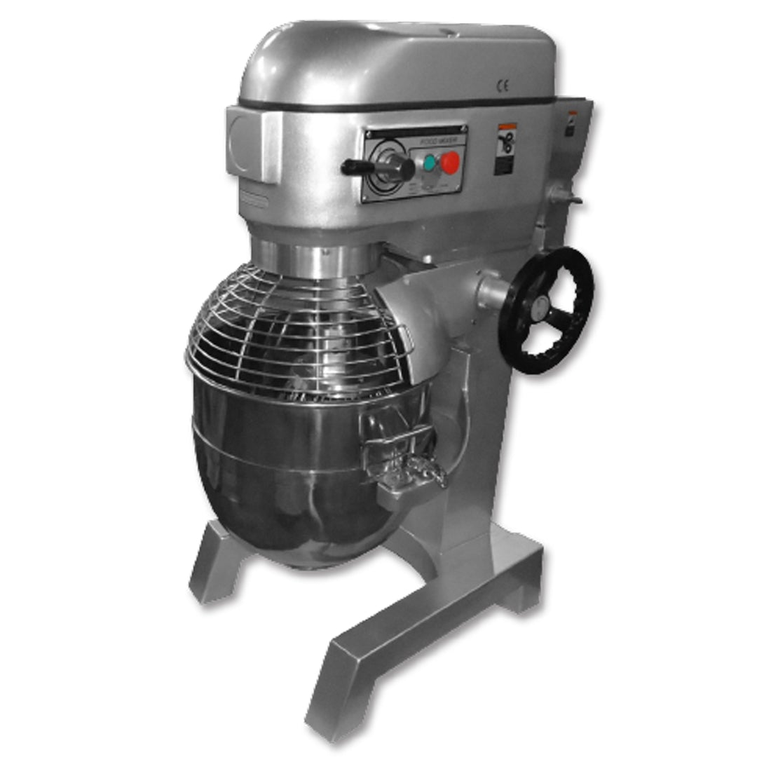 BakerMax 40 Litre Belt Drive Three Speed Mixer B40KG